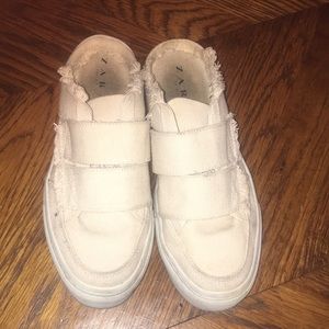 Zara cream loafer sneakers